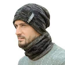Unisex Hat Scarf Set In 2021 Winter Knit Hats Winter Hats Beanie Mens Knit Beanie