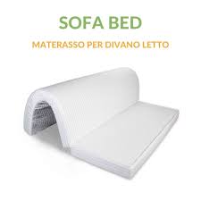 Divano letto con materasso alto ecomatrix. Materasso Waterfoam Per Divano Letto Pieghevole Alto 10 Cm Sofa Bed Evergreenweb Materassi Beds