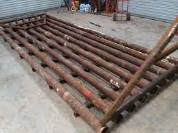 A steel cattle guard must be painted with or built from galvanized steel in order to. Cattle Guards Cattle Cattle Gate Cattle Grid