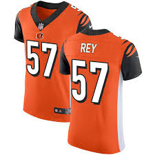 nice 57 elite vincent rey orange nike nfl alternate mens