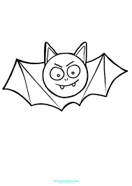 Easy Halloween Bat Coloring Pages Bat Coloring Pages Halloween Coloring Pages Halloween Coloring