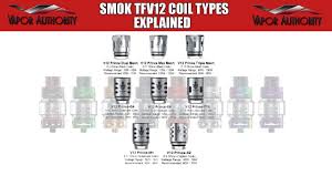 Coil Types For Smok Tfv12 Prince Tank Explained