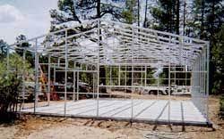 Absolute Steel Frame System A Stand Alone Frame Steel Frame Garage Metal Building Kits Kit Homes
