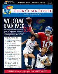 University Of Kansas Welcome Back Pack College Athletics Volleyball Games Athlete