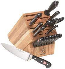 Wusthof Classic 18 Piece Mini Mega Block Set By Wusthof 599 95 Includes 8 Inch Cook S Carving Bread 6 Inch Sandwi Wusthof Classic Knife Block Set Wusthof