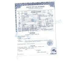 Apostille Of A California Certificate Of Birth Birth Certificate Template Certificate Templates Birth Certificate