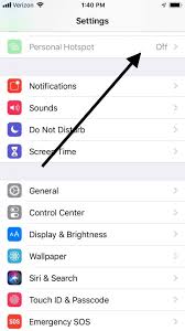 Personal Hotspot For Your Iphone Is Not Working Solved