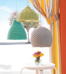 Fabric lamp shade cover with a ribbon edging. 11 Ingenious Diy Lighting Fixtures To Try Out This Week End