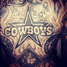 There are 2 types of star tattoo designs pentagram and nautical. Full Back Cowboy Tattoo Tattoo Ideas Center