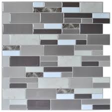 Use peel and stick backsplash to give it that touch elegance in these easy steps. 12 X12 Peel And Stick Tile Brick Kitchen Backsplash Wall Tile Stone Gray Design 6 Sheets Wall Tiles Brick Wall Paper Tile Wall Stone Tiletile Tape Aliexpress