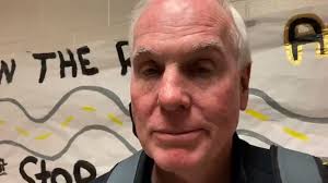 Randall boys coach Leslie Broadhurst discusses the game against AHS