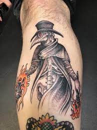 Plague Doctor Torching Churches Doctor Tattoo Body Art Tattoos Nerd Tattoo