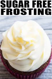 Sugar Free Frosting Recipe Quick Easy Best Sugar Free Vanilla Buttercream Icing Homemade Wi Sugar Free Frosting Sugar Free Frosting Recipe Sugar Free Baking