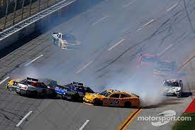 See what your favorite driver is wearing in 2015. Two Crewmen Injured On Pit Road During Talladega Big One