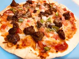 Air fryers are popular small appliances that use circulating hot air to cook foods from multiple angles, resulting in healthier. Italian Sausage Pizza On Mission Lowcarb Tortilla 6 Minutes In The Air Fryer Lowcarb