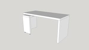 Choose from contactless same day delivery, drive up and more. Ikea Malm Desk With Pull Out Panel Left White 3d Warehouse