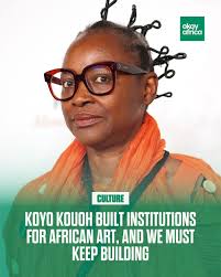 🖼 Koyo Kouoh spent her life working to build platforms where African  creativity could be seen, respected, and celebrated ❤️ She was the  executive director and chief curator at the Zeitz Museum