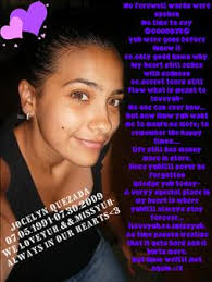 JOCELYN QUEZADA Obituary (2009)