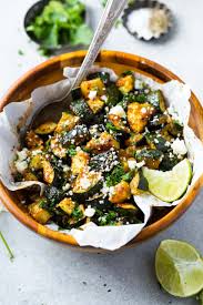 Mexican Roasted Zucchini - Oh Sweet Basil