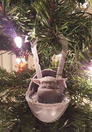 I had purchased baby yoda and the darth vader christmas inflatable. Baby Yoda Christmas Ornament Starwars