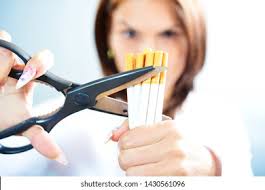 Say No Thanks Cigarette Stay Healthy Stock Photo 1430561096