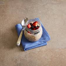 Overnight oats means oats which is soaked overnight usually in a liquid such as milk or yogurt. Calories In Overnight Oats Flaxseed Dried Cranberry And Nutrition Facts Mynetdiary Com
