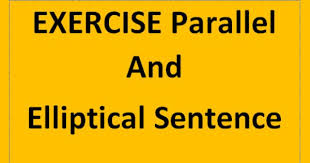 Contoh Latihan Soal Parallel Dan Elliptical Sentence Pilihan Ganda Sentences Elliptical Stephanie