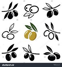 Olive Icon Collection Vector Outline And Silhouette Sponsored Ad Collection Icon Olive Silhouette Icon Collection Stock Images Olive