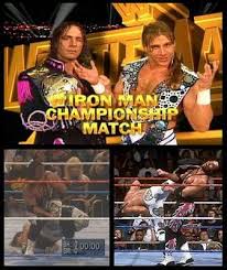 Shawn Michaels Vs Bret Hart Wrestlemania Xii 3 31 1996 Shawn Michaels Wrestlemania Shawn