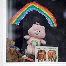 Place several medium to large sized stuffed animals in a large garbage bag. Children Are Hunting Teddy Bears During The Coronavirus Outbreak The New York Times