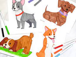 Print them online for free! Puppy Coloring Pages For Kids