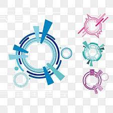 Abstract Cyber Sticker Abstract Cyber Sticker Png And Vector With Transparent Background For Free Download In 2021 Colorful Frames Transparent Stickers Free Vector Graphics
