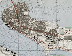 The university of lagos (1962), the national library, the lagos city libraries, and the national museum (1957), with excellent historical examples of nigerian arts and crafts, are all located in the city or its suburbs. Map Of Lagos Nigeria In 1962 Maps