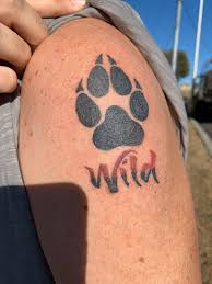 Discover a sharpened set of tracks left behind with the top 50 best wolf paw tattoo designs for men. A Simple But Sweet Wolf Paw Print Tattoo I Got Over A Month Ago Tattoo Done By Michael Old Skool Mucker At One Drop Ink In Nashville Tn Wolves