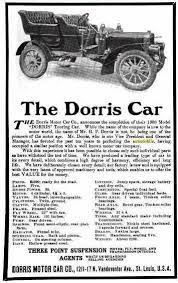 1906 Dorris Dorris Automobile Car Advertising