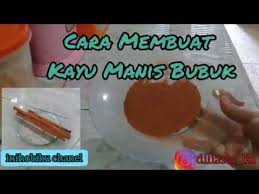 Be the first to review i.s. Cara Membuat Kayu Manis Bubuk Serba Guna Youtube