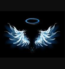 Aesthetic, angel, and angel wings image hanna 🔥 712 hearts . Blue Wing Vector Images Over 36 000