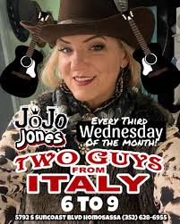 Happy Wednesday everyone!! I'll be performing at Two Guys from Italy this  evening…please join me! 6-9…let's all have a great time!