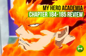 The New No 1 Hero My Hero Academia Chapter 184 185 Review