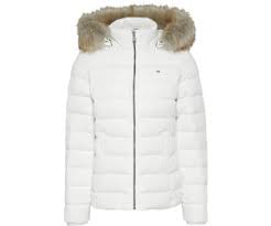 Verkaufe eine neuwertige winterjacke von hilfiger denim. Tommy Hilfiger Tjw Basic Hooded Down Jacket Dw0dw08588 White Ab 140 43 Preisvergleich Bei Idealo De