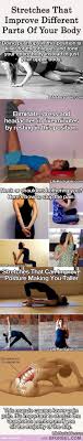 Types Of Stretches That Improve Different Parts Of Your Body Exercise Get Fit Health Fitness