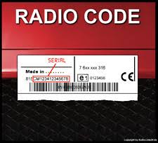 Fiat 500 radio poste unlock and decoding safe lock. Unlock Fiat Multipla Fiorino 500 Linea Minicargo Punto Panda Bosch Radio Code For Sale Online Ebay