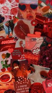 Available for hd, 4k, 5k pc, mac, desktop and red hearts, heart shape, red background, pattern, valentines day, decoration, white heart, aesthetic. Image About Aesthetic In Red By Manuela On We Heart It