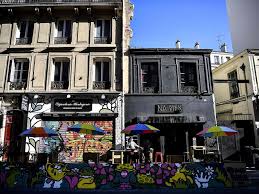 Dining table with chairs 44. Makeshift Patios Take Over Paris Streets In Covid 19 Summer News Photos Gulf News