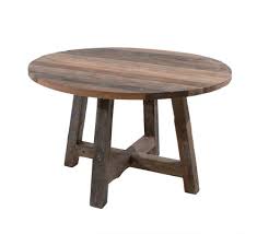 Toujours plus de naturel avec cette grande table ronde en bois de teck massif baptisée jeanette. Grande Table Ronde 140 Cm Teck Recycle Andoma 7935