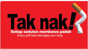 Poster mewarna tak nak merokok. B Malaysia S Tak Nak Don T Want Campaign Indonesia Global Design Studio