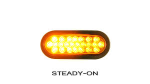 Led ist die nachhaltige lösung! Lighting Lamps Round 4 Truck Trailer Amber Led Light Turn Signal Parking 14 Diode Flush Mount Evoparts Lv