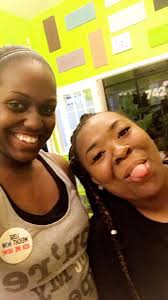 Join line dancing class with friendly ladies