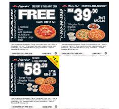 Having a variety of menu items, pizza hut is by far one of the most popular pizza branches in malaysia. Free Pizza Hut Coupon Code Giveaway