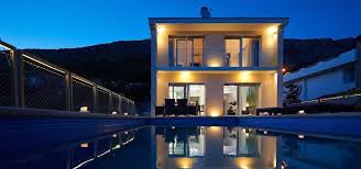 Villas Split Croatia Split Luxury Spa Villa With Pool Sea View Sauna Fitness Fireplace Pet Friendly Luxury Split Villa Luxury Villa Croatia Villas Villa